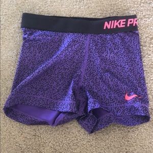 Purple Nike Pros